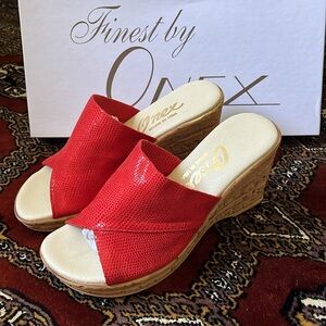 ONEX Red Wedges Size 5
